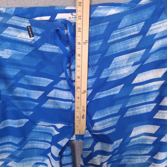 Oakley Boardshorts Mens 31 Blue Swim Trunks‎ Surf - Picture 10 of 14